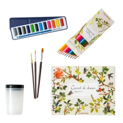 Cottontails Baby Craft & Stickers|Moulin Roty watercolour suitcase