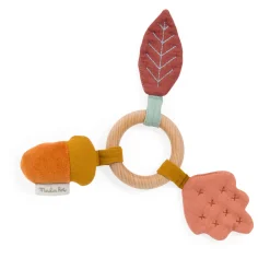 Cottontails Baby Comforters & Rattles|Moulin Roty wooden oak tree rattle