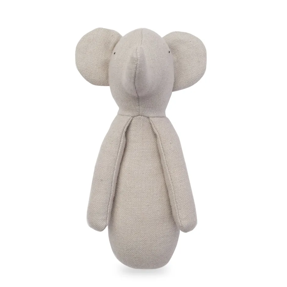 Cottontails Baby Comforters & Rattles|Mr Pickles Cotton Linen Elephant Rattle
