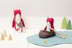 Cottontails Baby Baby Soft Toys|Soft Toys|Mr Pickles Woodland Friends - Freddie Fox in a Boat