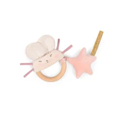 Cottontails Baby Handpicked Gift Sets|Clothing & Nursery|New Baby Gift Set - pretty sleep suit & mouse rattle