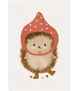 Cottontails Baby Cards|Postcard & Envelope - Pixie Hedgehog