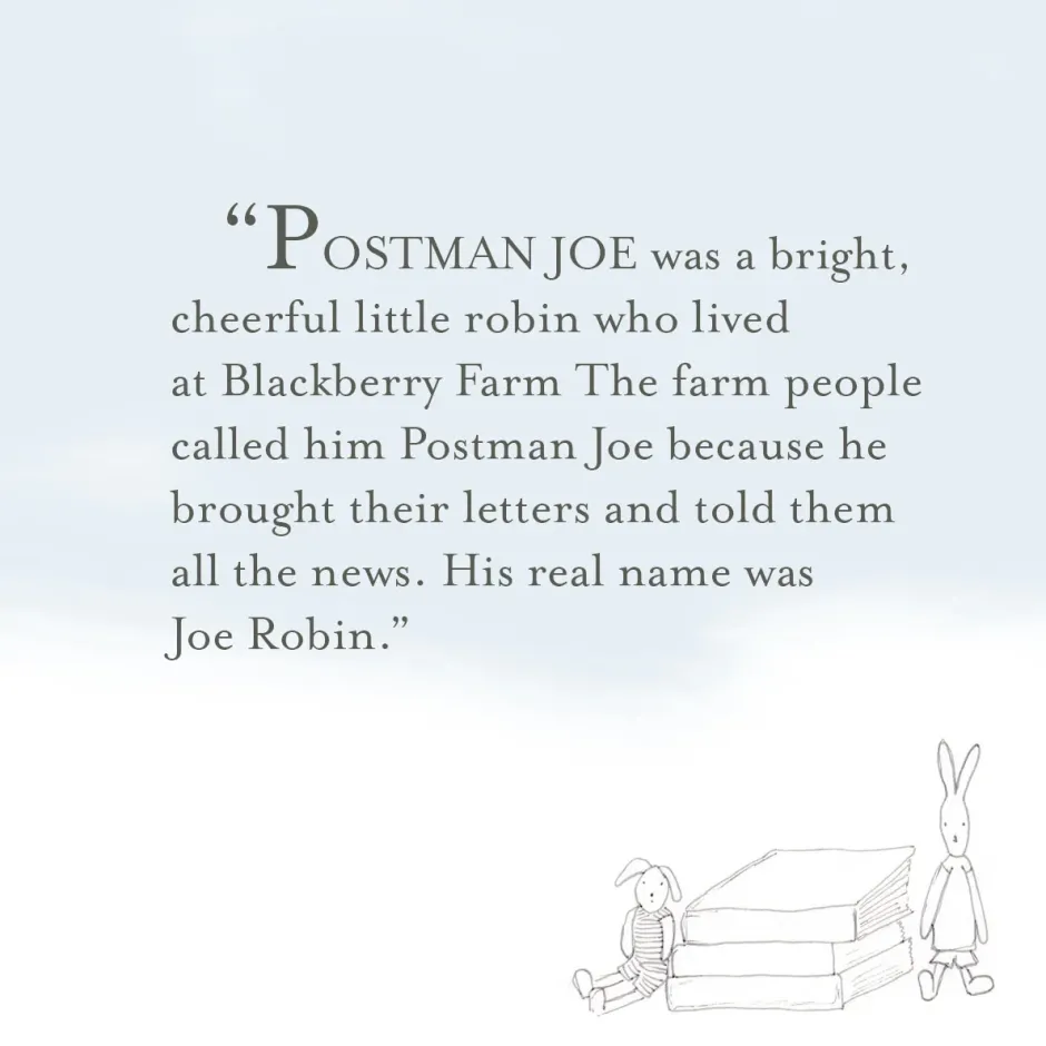 Cottontails Baby Vintage|VINTAGE Blackberry Farm book - Postman Joe (1960s?)