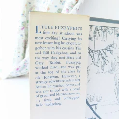 Cottontails Baby Vintage|Vintage Bunnies|VINTAGE book - Fuzzypeg Goes to School (1970)