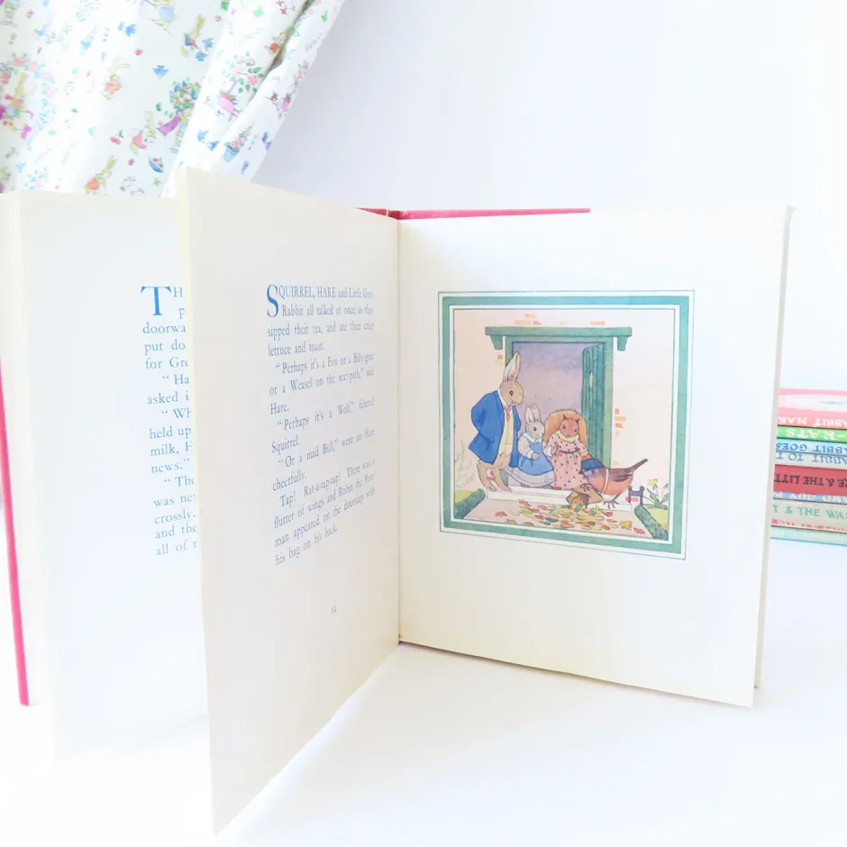 Cottontails Baby Vintage|Vintage Bunnies|VINTAGE book - Hare Joins the Home Guard (1970)