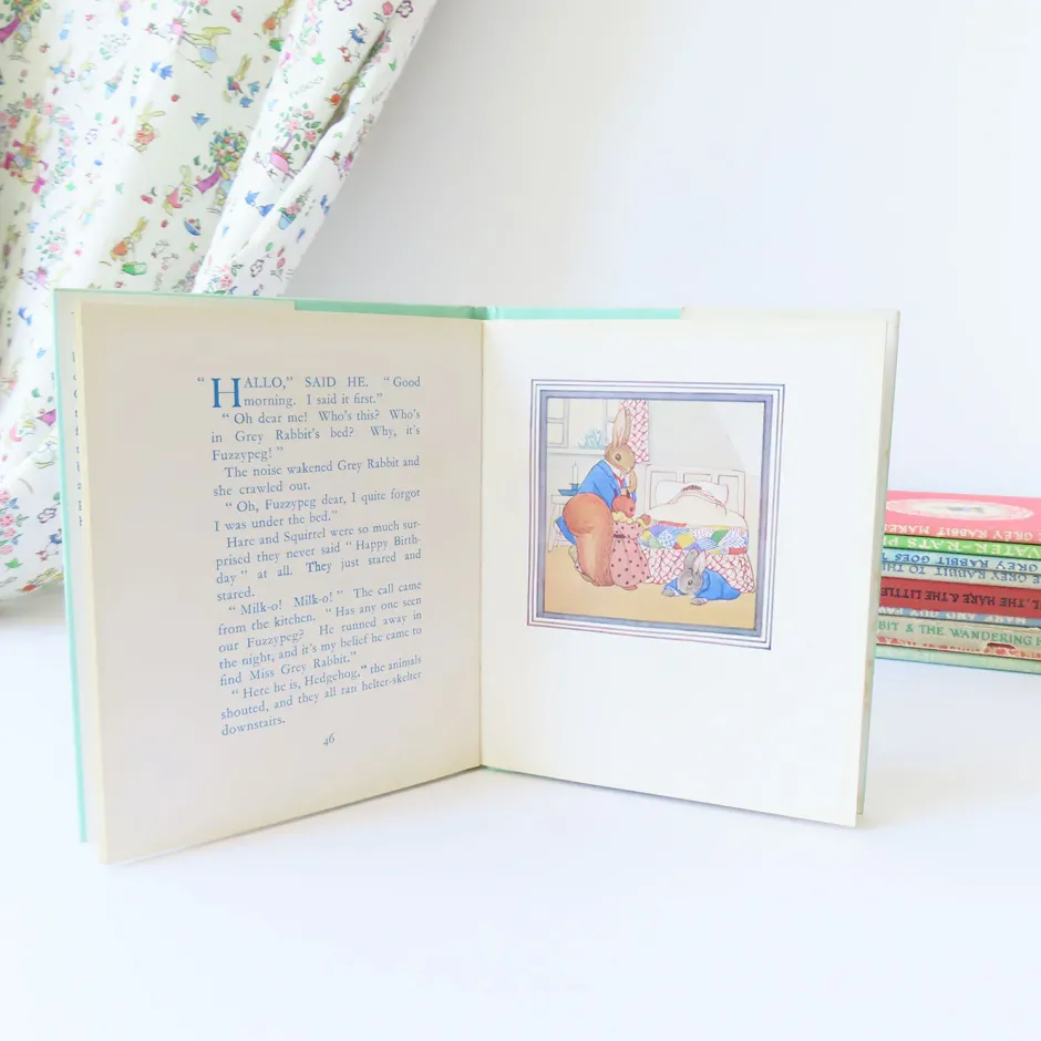 Cottontails Baby Vintage|Vintage Bunnies|VINTAGE book - Little Grey Rabbit's Birthday (1971)