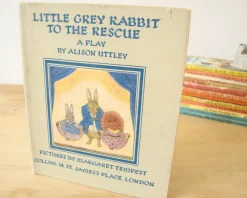 Cottontails Baby Vintage|Vintage Bunnies|VINTAGE book - Little Grey Rabbit to the Rescue - A Play