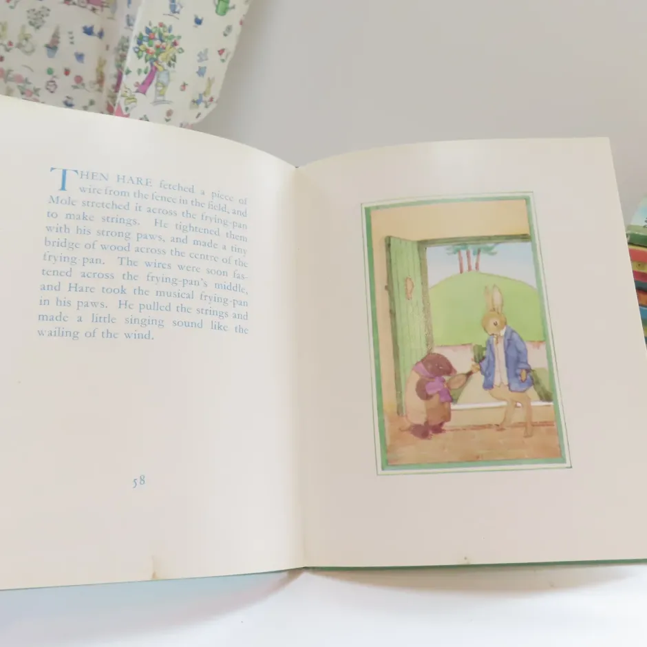 Cottontails Baby Vintage Bunnies|Vintage|VINTAGE book - Little Grey Rabbit's Pancake Day with DJ (1967 - first edition)