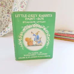 Cottontails Baby Vintage|Vintage Bunnies|VINTAGE book - Little Grey Rabbit's Paint-Box (1970)