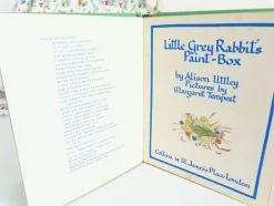 Cottontails Baby Vintage|Vintage Bunnies|VINTAGE book - Little Grey Rabbit's Paint-Box (1970)