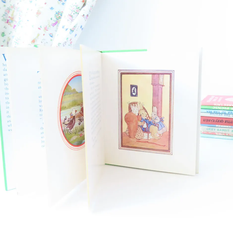 Cottontails Baby Vintage|Vintage Bunnies|VINTAGE book - Water-Rat's Picnic (1969)