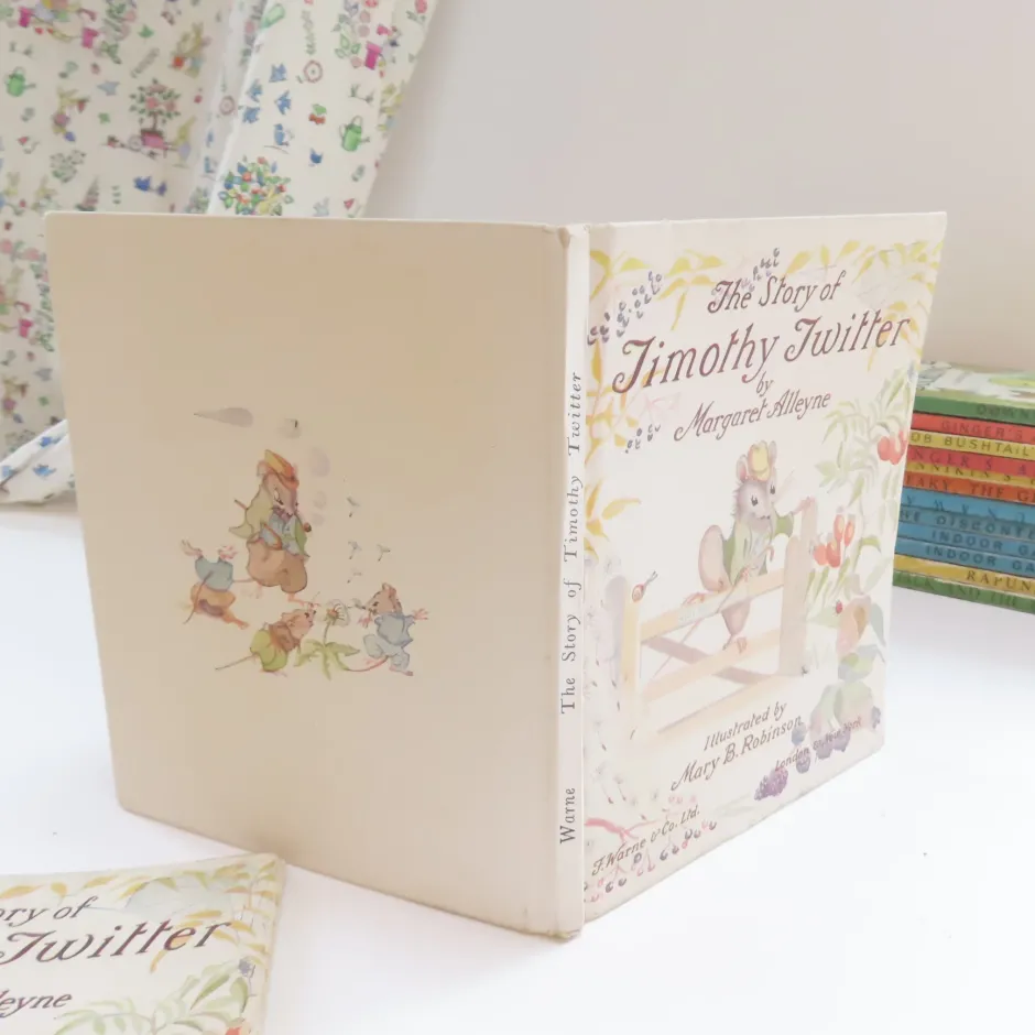 Cottontails Baby Vintage|VINTAGE children's book - The Story of Timothy Twitter (first edition, 1946)