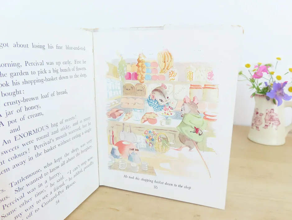 Cottontails Baby Vintage|VINTAGE children's book - The Story of Mr Prettimouse (late 1940s?)