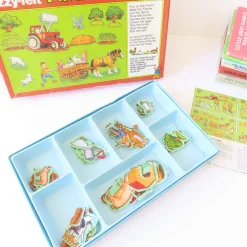 Cottontails Baby Vintage|VINTAGE Fuzzy-Felt play set - Farm