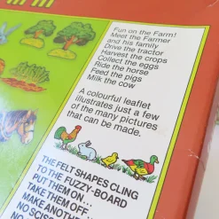 Cottontails Baby Vintage|VINTAGE Fuzzy-Felt play set - Farm