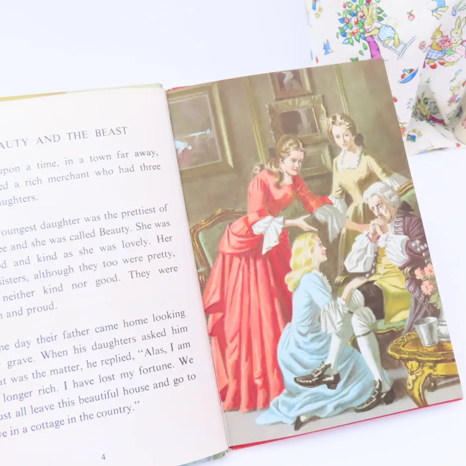 Cottontails Baby Vintage|VINTAGE Ladybird book - Beauty and the Beast (mid 1970s)