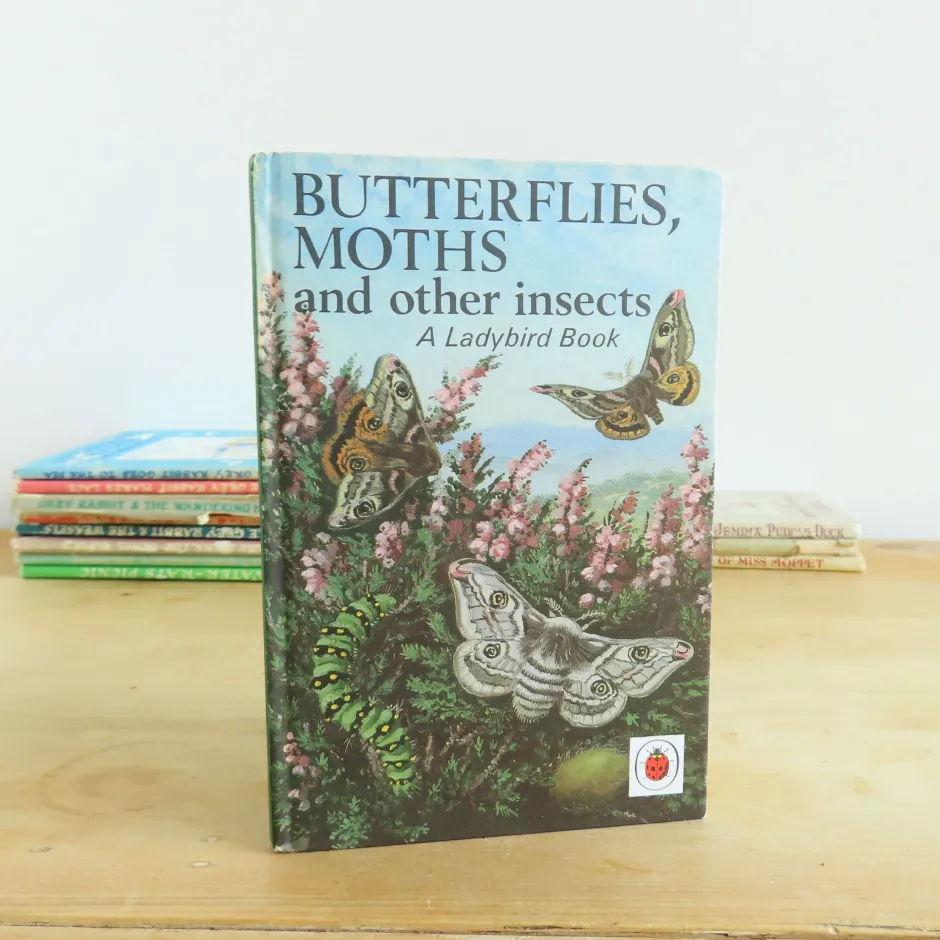 Cottontails Baby Vintage|VINTAGE Ladybird book - Butterflies. Moths and Other Insects (1974/5)