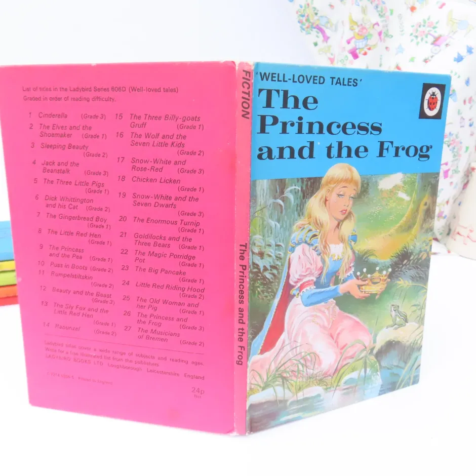 Cottontails Baby Vintage|VINTAGE Ladybird book - The Princess and the Frog (late 1970s)