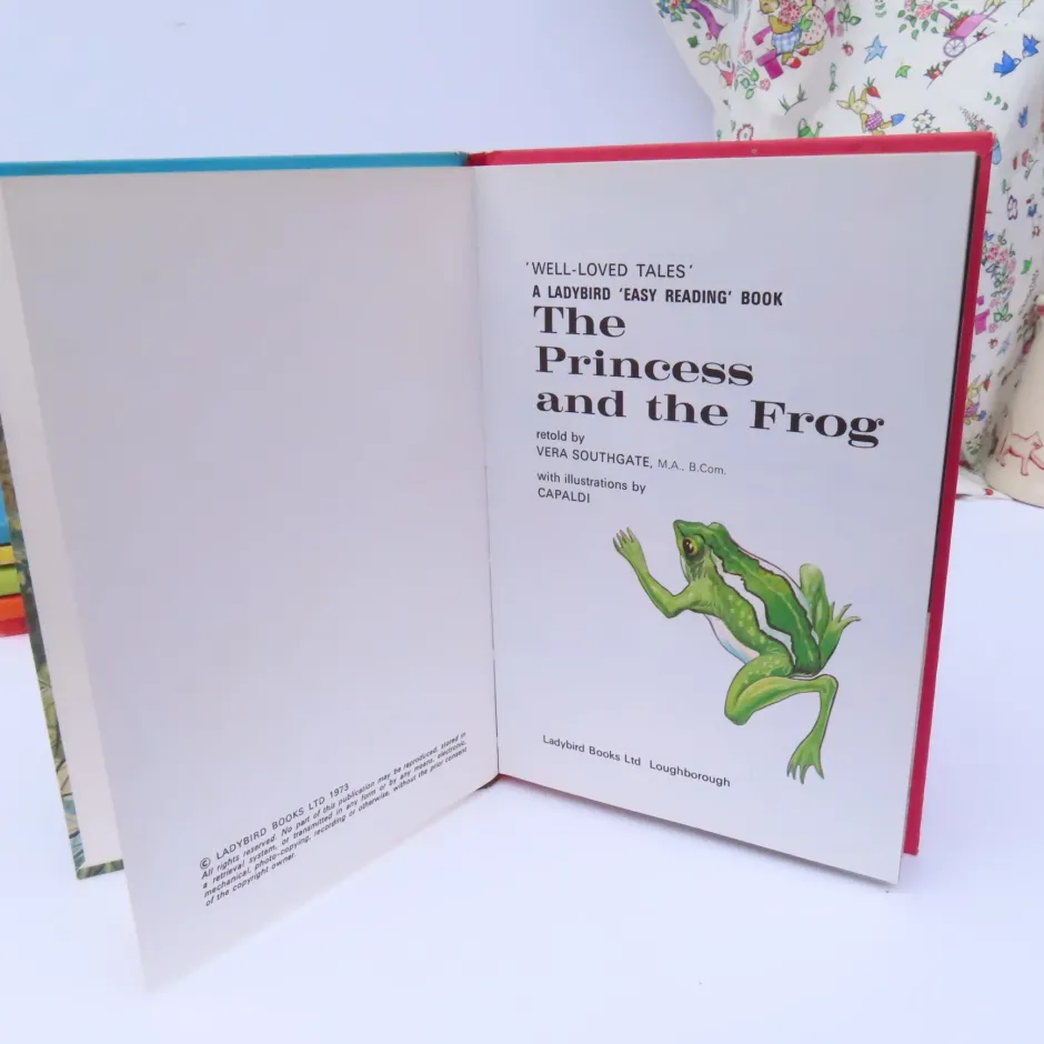Cottontails Baby Vintage|VINTAGE Ladybird book - The Princess and the Frog (late 1970s)