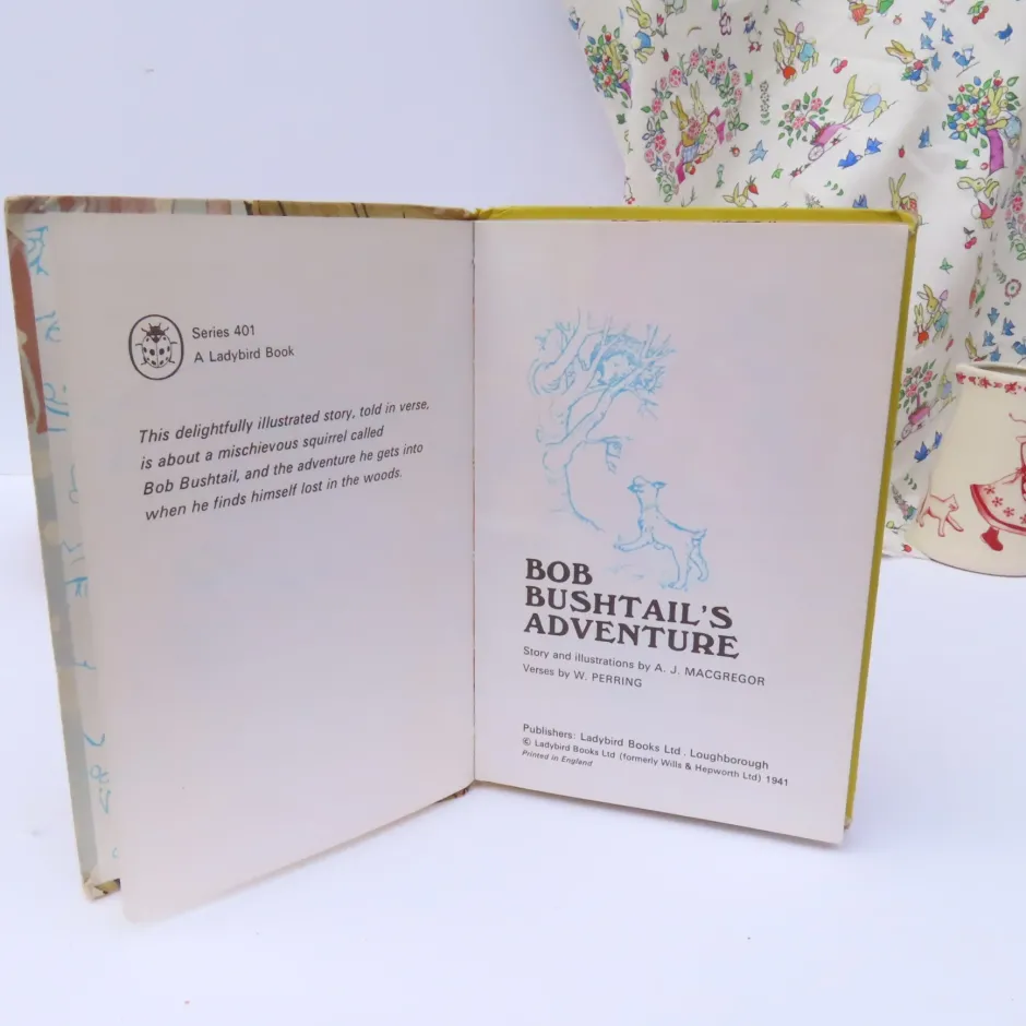 Cottontails Baby Vintage|VINTAGE Ladybird book - Bob Bushtail's Adventures (1973)