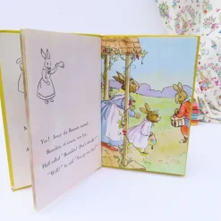 Cottontails Baby Vintage|Vintage Bunnies|VINTAGE Ladybird book - Bunnikin's Picnic Party (1971)