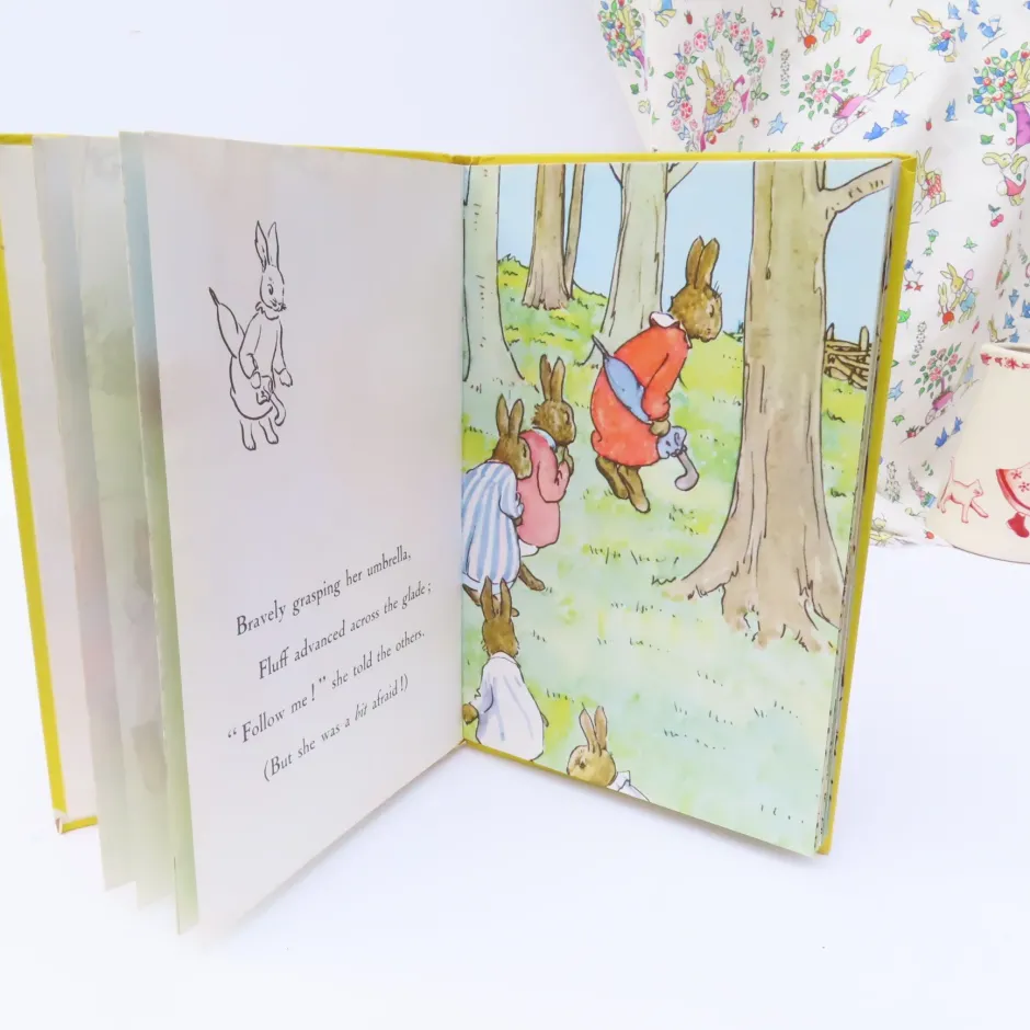 Cottontails Baby Vintage|Vintage Bunnies|VINTAGE Ladybird book - Bunnikin's Picnic Party (1971)