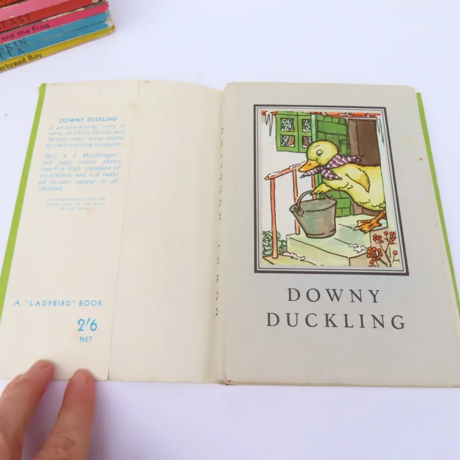 Cottontails Baby Vintage|VINTAGE Ladybird book - Downy Duckling with DJ (mid 1950s)