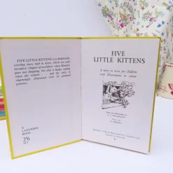 Cottontails Baby Vintage|VINTAGE Ladybird book - Five Little Kittens (1966)