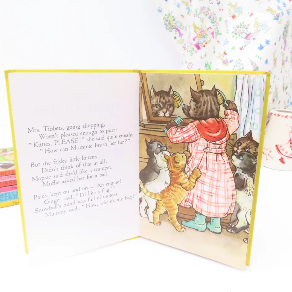 Cottontails Baby Vintage|VINTAGE Ladybird book - Five Little Kittens (1966)