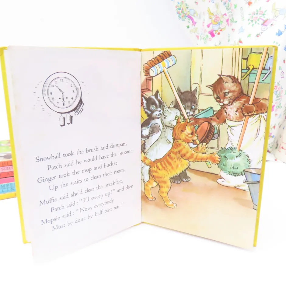 Cottontails Baby Vintage|VINTAGE Ladybird book - Five Little Kittens (1966)