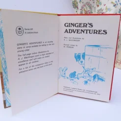 Cottontails Baby Vintage|VINTAGE Ladybird book - Ginger's Adventures (1974)