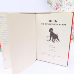 Cottontails Baby Vintage|VINTAGE Ladybird book - Mick the Disobedient Puppy with DJ (late 1950s)