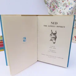 Cottontails Baby Vintage|VINTAGE Ladybird book - Ned the Lonely Donkey with DJ (late 1950s)