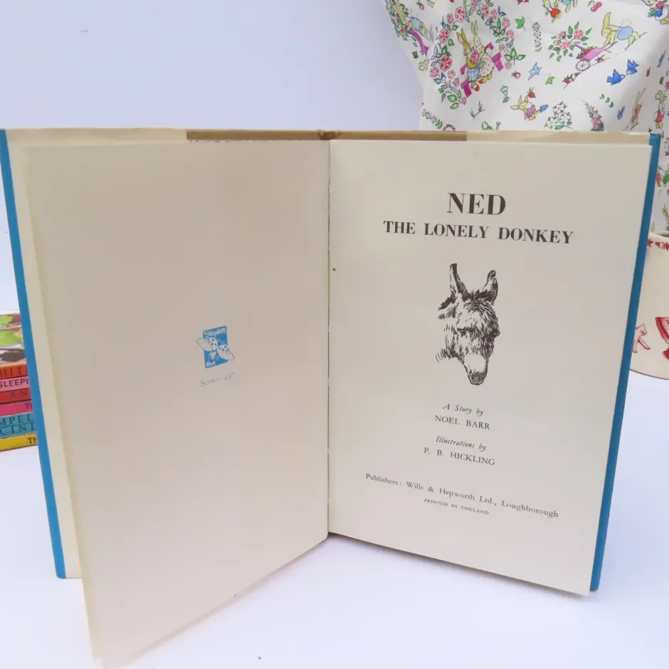 Cottontails Baby Vintage|VINTAGE Ladybird book - Ned the Lonely Donkey with DJ (late 1950s)