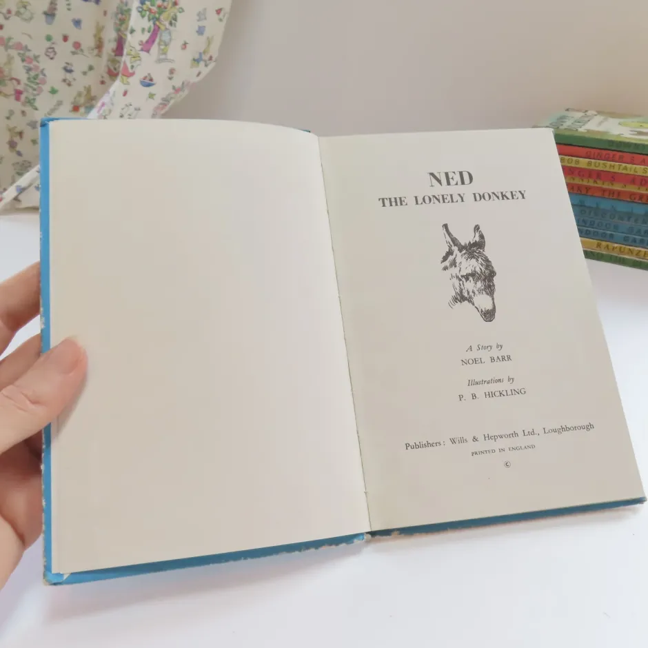 Cottontails Baby Vintage|VINTAGE Ladybird book - Ned the Lonely Donkey (mid 1960s)