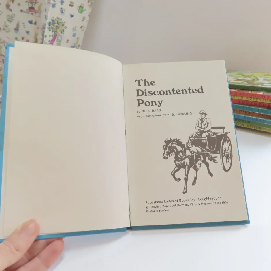 Cottontails Baby Vintage|VINTAGE Ladybird book - The Discontented Pony (late 1970s)