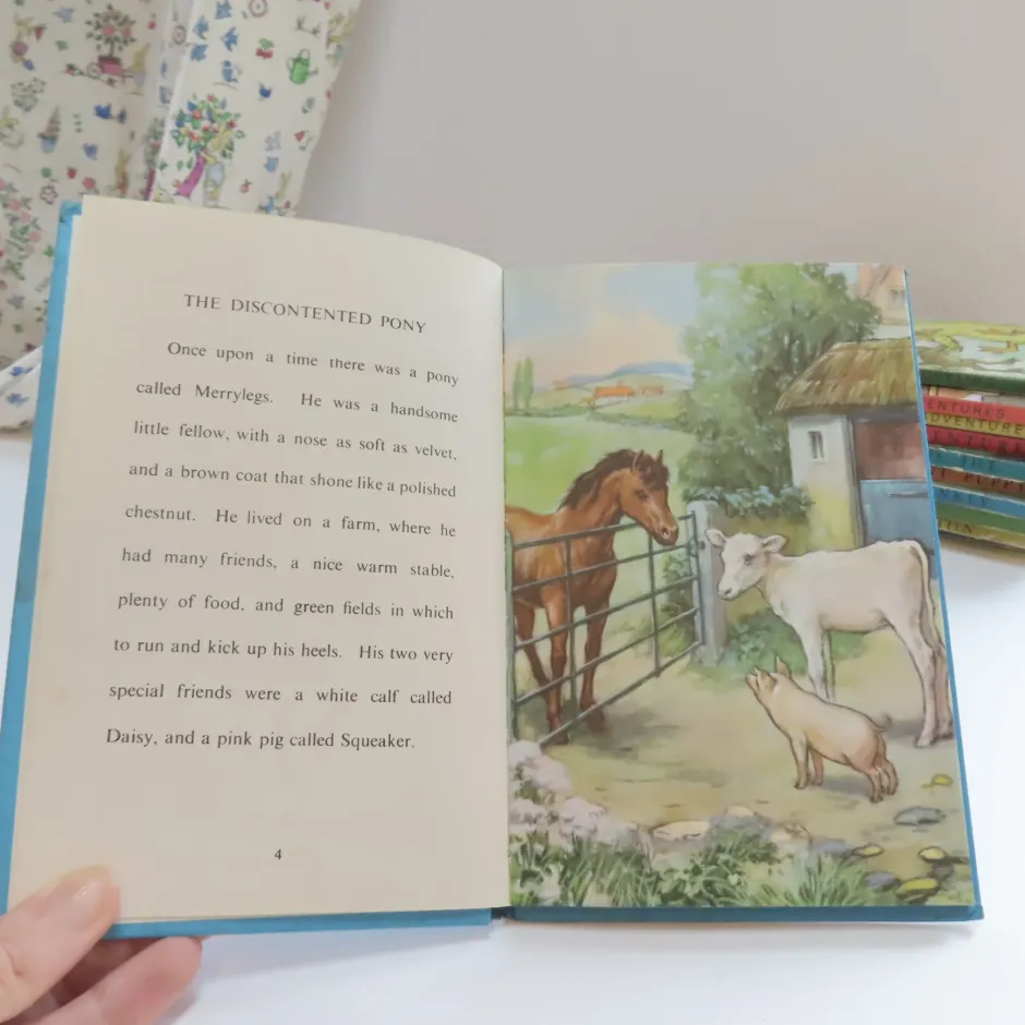 Cottontails Baby Vintage|VINTAGE Ladybird book - The Discontented Pony (late 1970s)