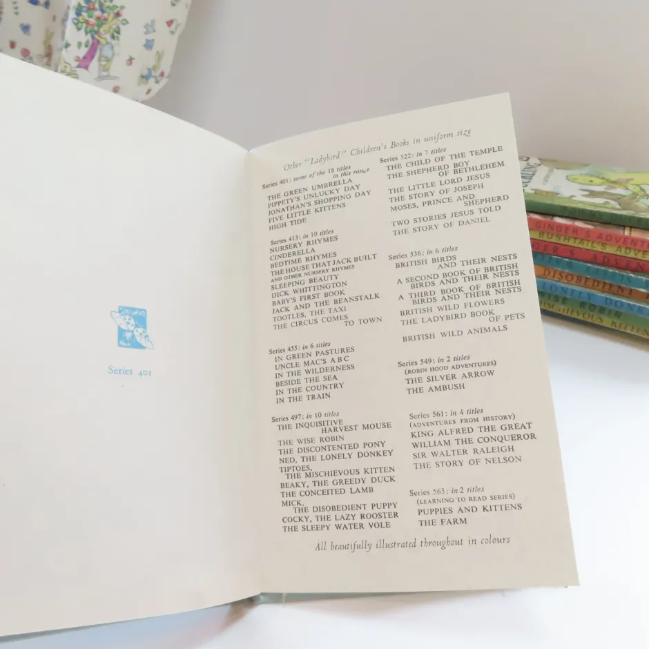 Cottontails Baby Vintage|VINTAGE Ladybird book - The Runaway with DJ (late 1950s)