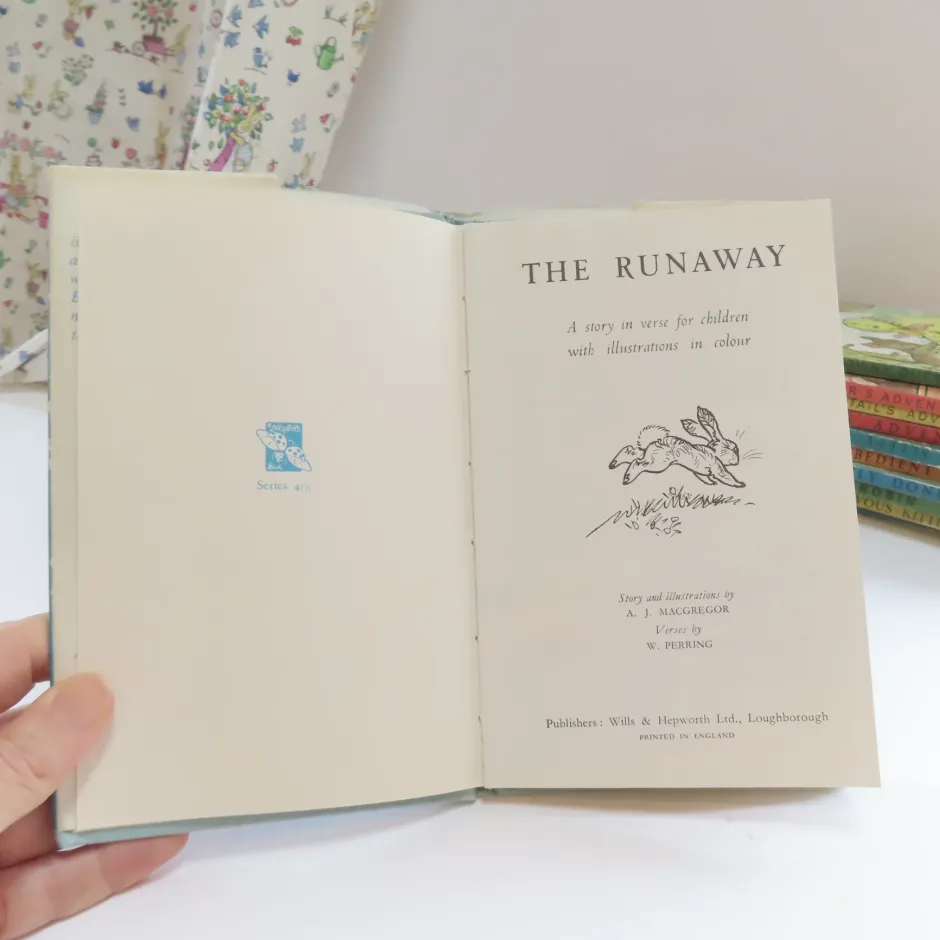 Cottontails Baby Vintage|VINTAGE Ladybird book - The Runaway with DJ (late 1950s)