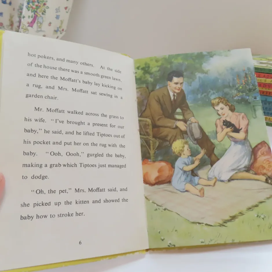 Cottontails Baby Vintage|VINTAGE Ladybird book - Tiptoes the Mischievous Kitten (c.1971)