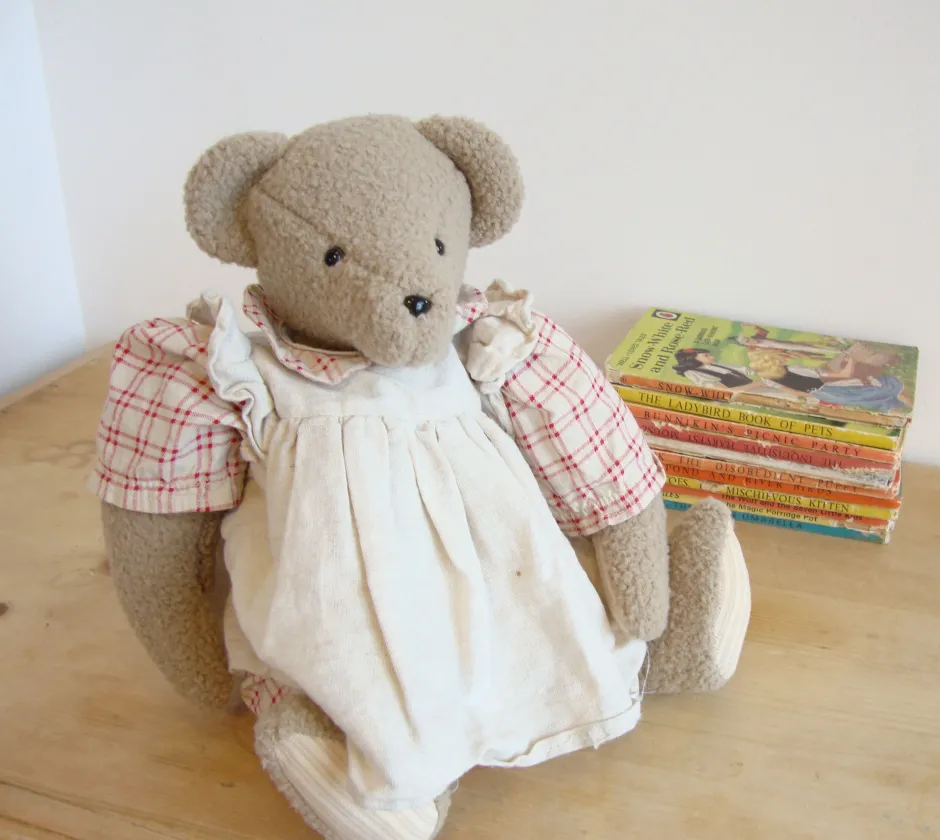 Cottontails Baby Vintage|VINTAGE Moulin Roty bear