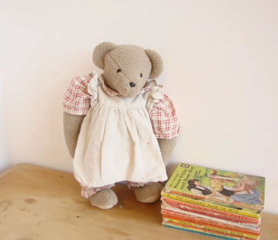 Cottontails Baby Vintage|VINTAGE Moulin Roty bear