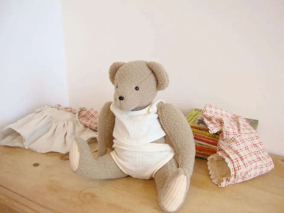 Cottontails Baby Vintage|VINTAGE Moulin Roty bear
