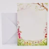 Cottontails Baby Craft & Stickers|Wilded Family seasonal notepaper - spring & summer