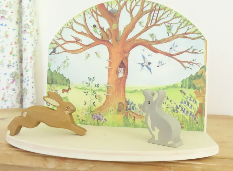 Cottontails Baby Garden & Nature|Wooden Toys|Wilded Family Wooden Nature Table