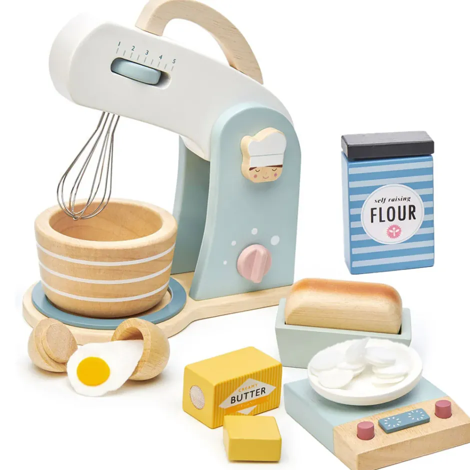Cottontails Baby Little Kitchen|Wooden Toys|Wooden Baking Set