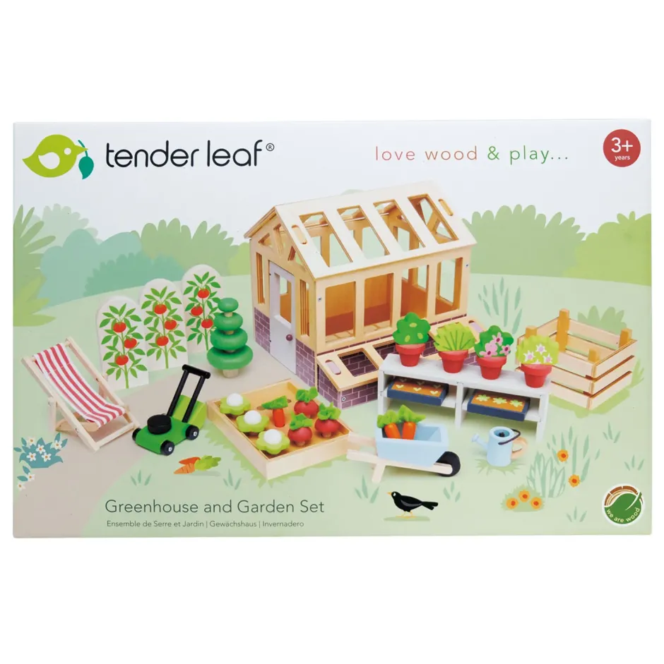 Cottontails Baby Garden & Nature|Wooden Toys|Wooden Greenhouse & Garden