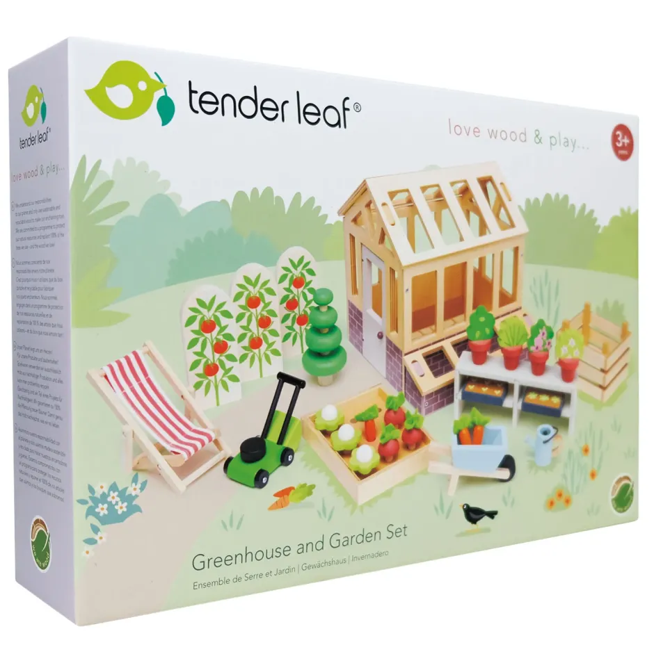 Cottontails Baby Garden & Nature|Wooden Toys|Wooden Greenhouse & Garden