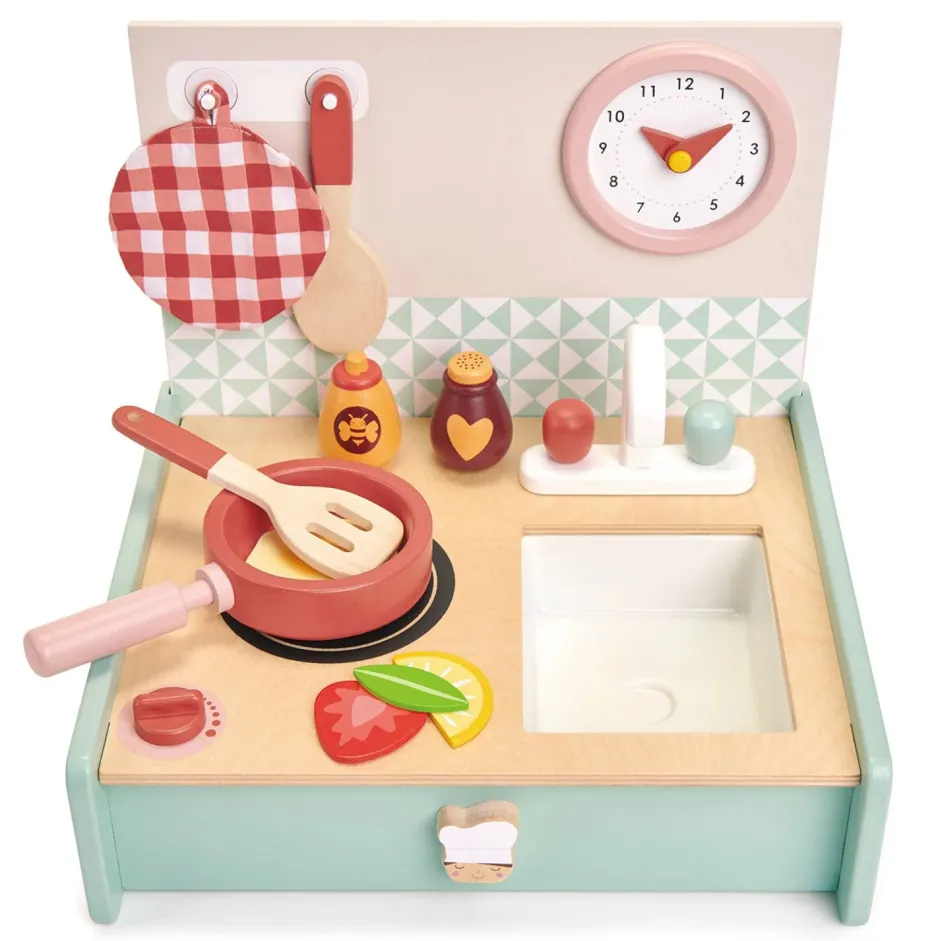 Cottontails Baby Little Kitchen|Wooden Toys|Wooden Little Kitchen