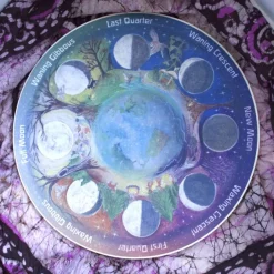 Cottontails Baby Wooden Toys|Wooden season wheel - phases of the moon